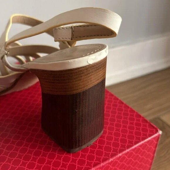 Aldo Dindiloa White Women's Heels white 3.5 inch heel - Picture 12 of 16